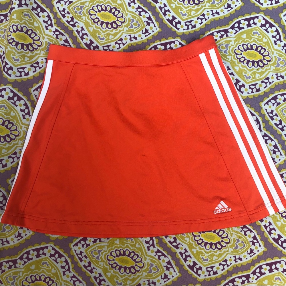 🧡coral ADIDAS tennis skirt sz 8🧡